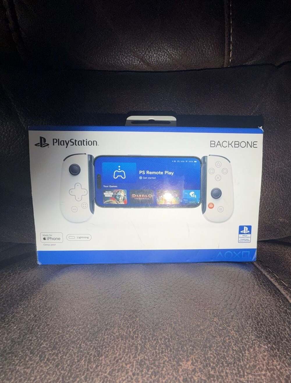 Backbone One Mobile Gaming Controller for iPhone - PlayStation Edition (Lightnin